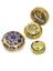 Gold and enamel pair-cased quarter-repeating cylinder watch by