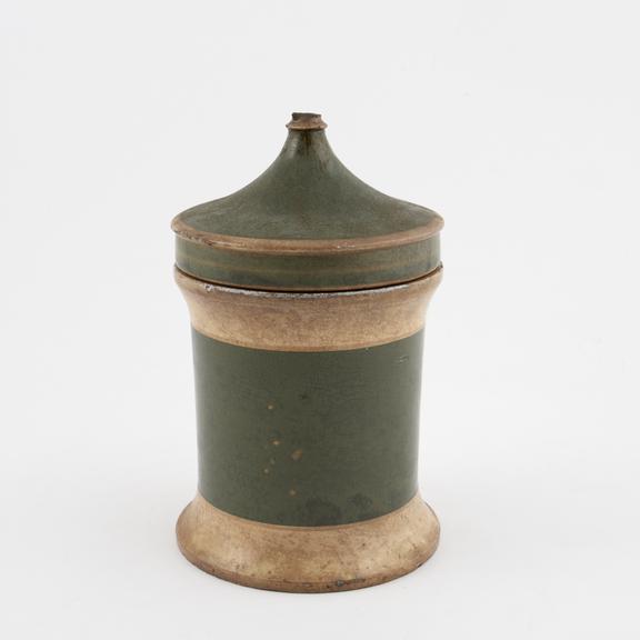 Pharmacy storage jar, English, probably by Maw, 1850-1900