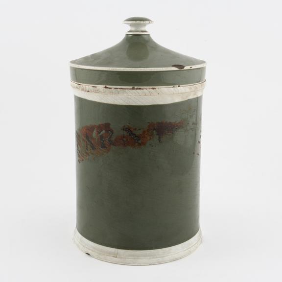 Pharmacy storage jar, English, probably by Maw, 1850-1900