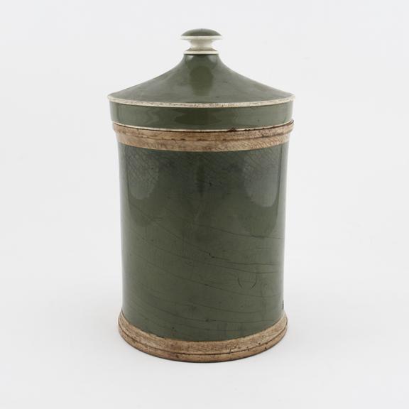 Pharmacy storage jar, English, probably by Maw, 1850-1900