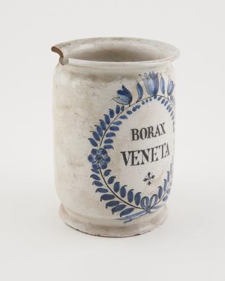 Cylindrical drug jar