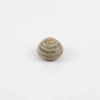 Earplug, cone with convex curved face and spiral design