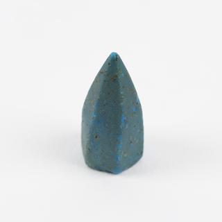 Earplug, hexagonal prism surmounted by hexagonal pyramid