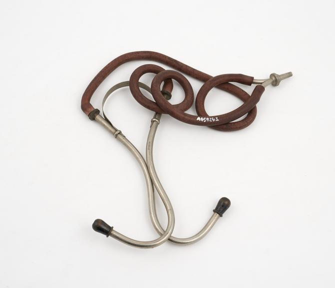 Binaural stethoscope, belonged to Fernand Widal, made by E