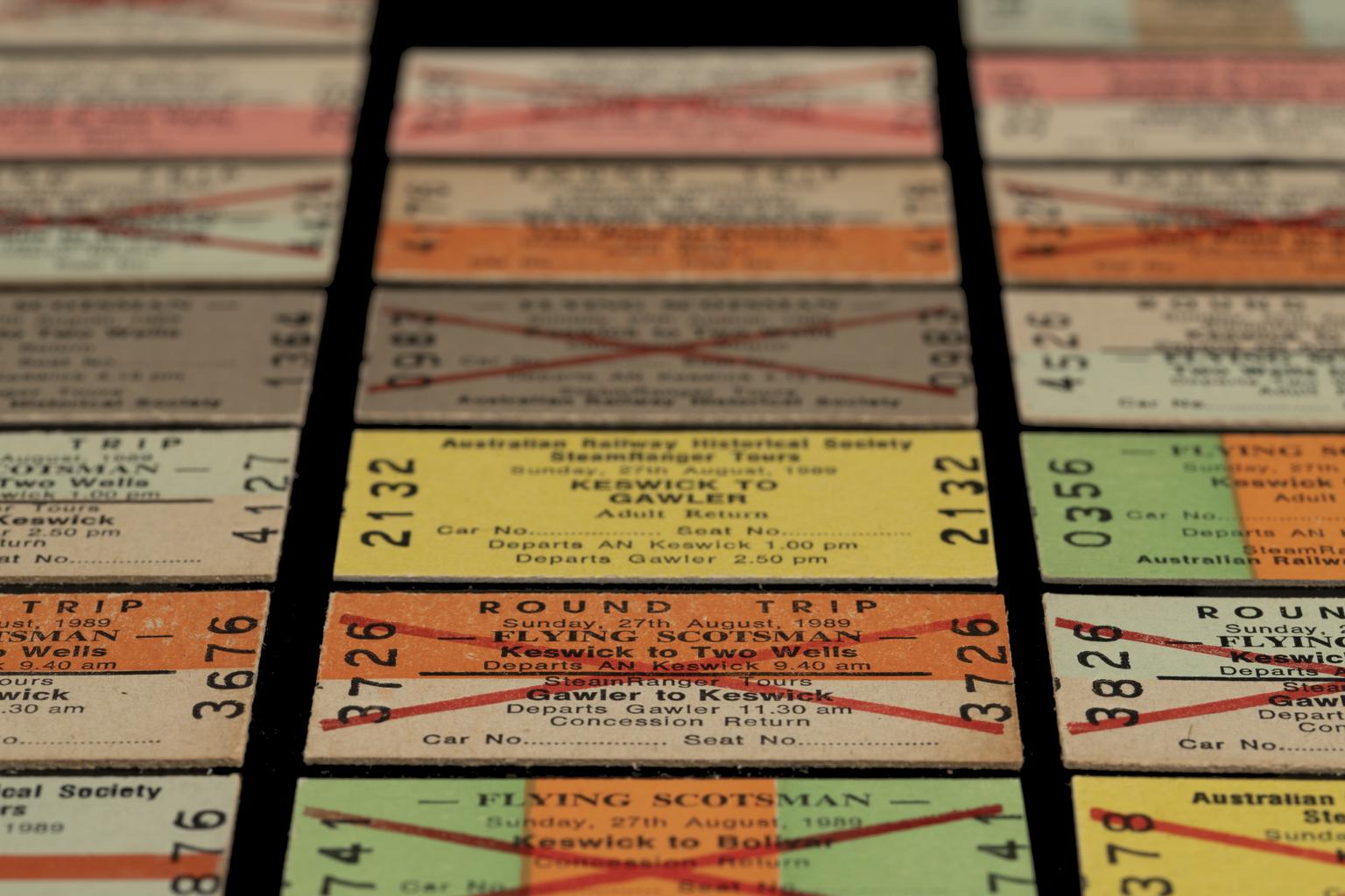 Flying Scotsman Australian tickets | Science Museum Group Collection