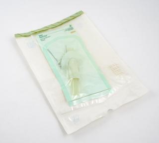 Gas sterilisation pouch in packaging for the Jarvik Artificial Heart System