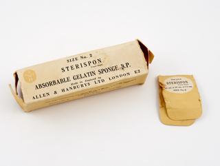 Sterispon absorbable gelatin sponge box