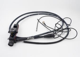 Fiber optic gastroscope with accessories