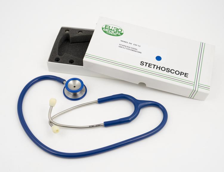 Stethoscope;Euro Medical London stainless steel adult. Model No