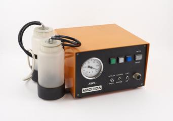 Light box with power supply and suction attachment