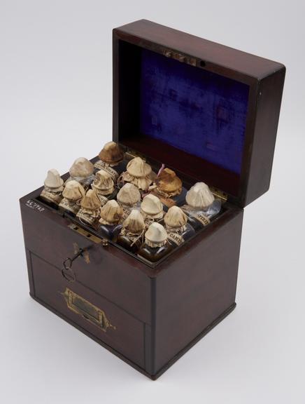 Rectangular medicine chest, 1831-1870