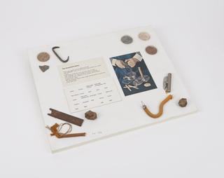 Flint, used with steel and tinder, by the Batang-Lupar Dyaks of the Kapuas River, Borneo, 1912