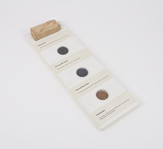 Tinder made of charred silk, Japan