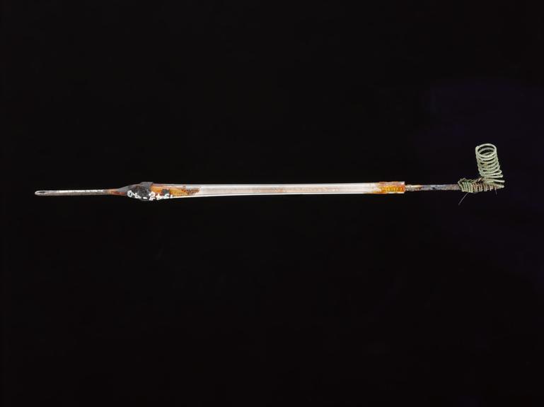 Coherer, narrow-bore glass tube, 1894-1904 (coherer)