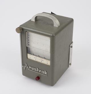 Control box for a chest recorder
