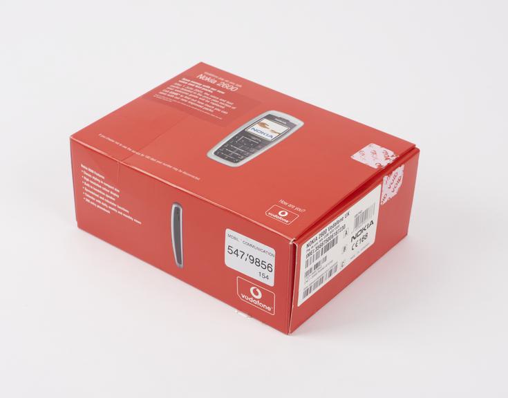 Nokia 2600 mobile cellular telephone, released in 2004