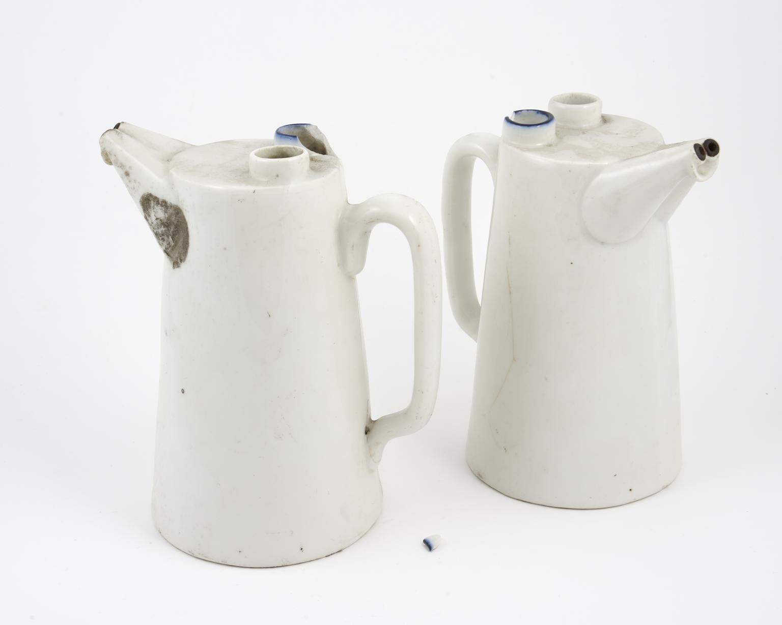 Sense Collection Jug Two china jugs for