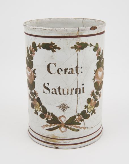 Neoclassical ointment jar