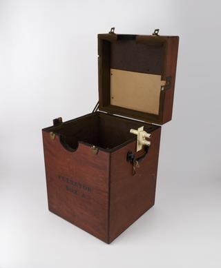 Box A for electric motor and pump of "Bragg-Paul Pulsator"