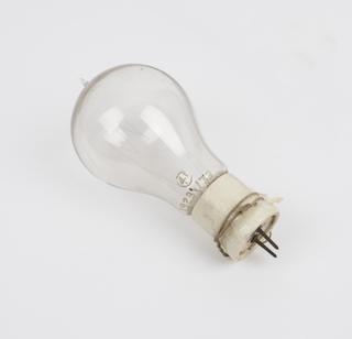 One of eighty-six early incandescent lamps