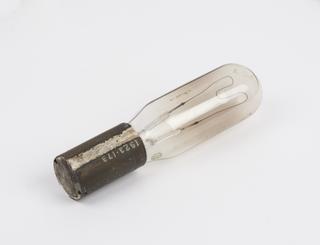 One of eighty-six early incandescent lamps