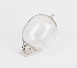 One of eighty-six early incandescent lamps