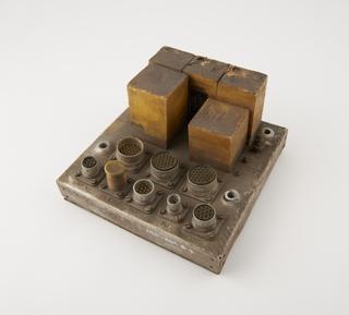 Blue Streak display: Rate gyro junction box