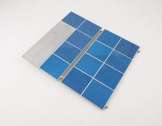 Solar array for TD1A Satellite, 1:6 scale model