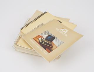 Eight operating manuals