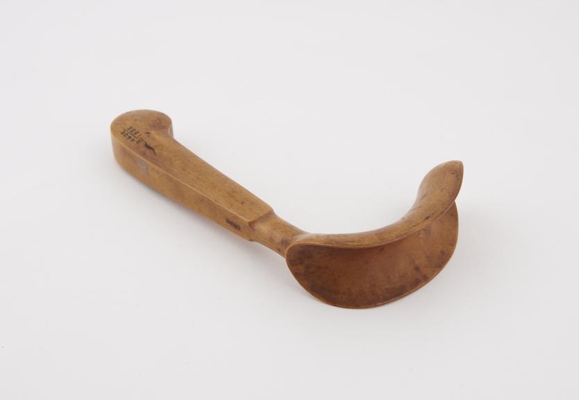 Speculum, vaginal, wood, by A. Aubry, French, 19th century