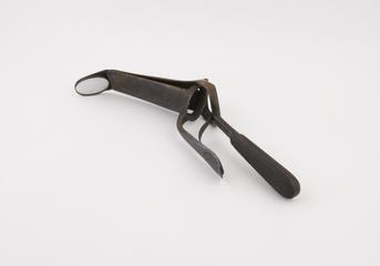 Combined tongue depressor and throat speculum