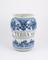 Albarello, Portuguese(?), 18th century, blue and white maiolica