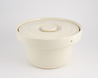 Earthenware crock for pathology specimens