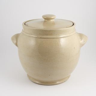 Earthenware crock for pathology specimens