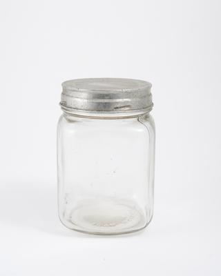 Glass jar for pathology specimens