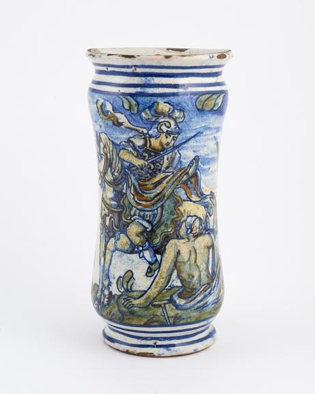 Italian albarello vase