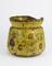 Yellow glazed earthenware drug jar, perhaps Persian, 1501-1800