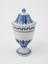 Italian storage vase, early 19th century, blue and white