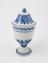 Italian storage vase, early 19th century, blue and white