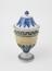 Italian storage vase, early 19th century, blue and white