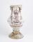 Pharmacy vase, Dutch C18 or C19 mauve and white Delft