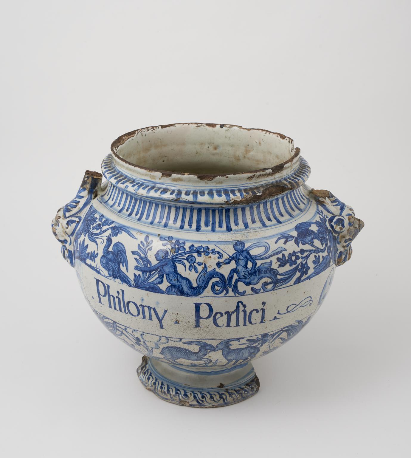 Drug jar for persic oil | Science Museum Group Collection