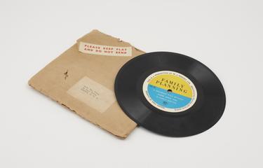 "Family Planning" record and accompanying leaflet