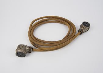 Connector for radio equipment, 1942-1946