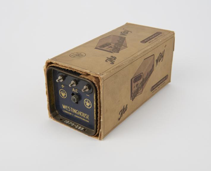 Westinghouse metal rectifier H.T