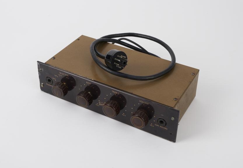 Pre-amplifier/mixer for audio equipment