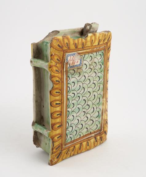 Toilet water bottle in form of book, Italian, 1840-1900