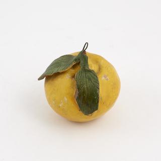 Earthenware copy of a lemon