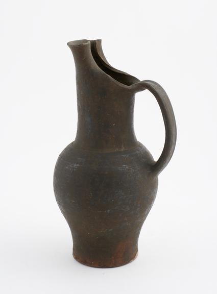 Jug, earthenware, possibly European, possibly Middle Eastern