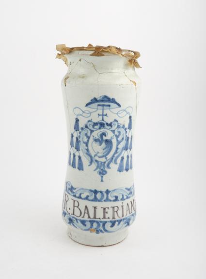 Albarello, Spanish from Talavera, 1660-1740